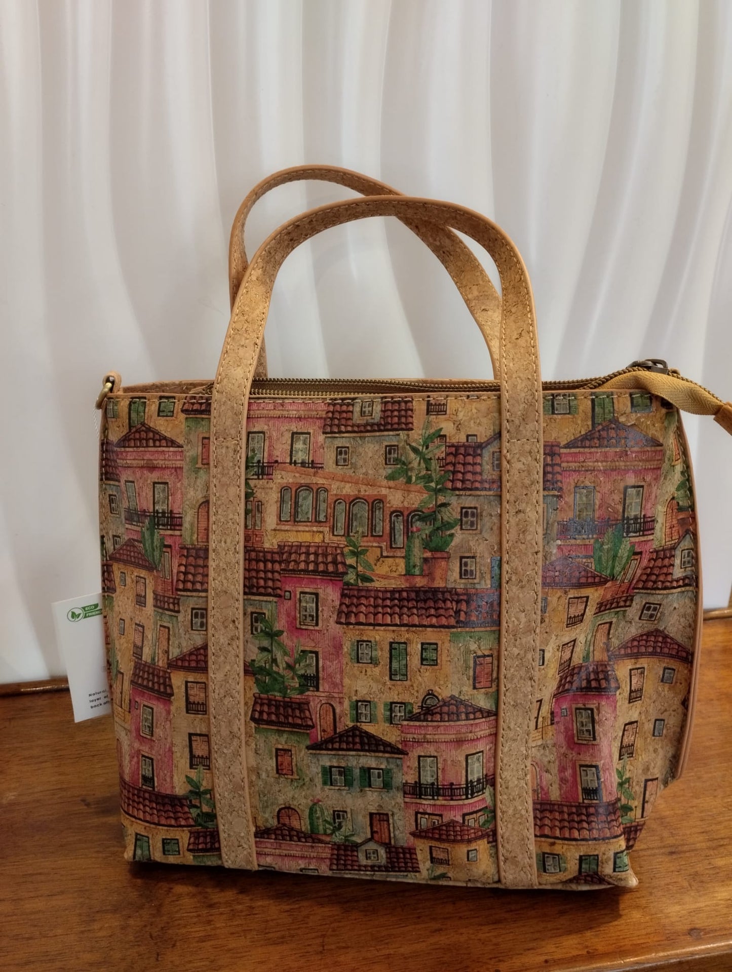 BORSA SUGHERO CON CASE